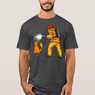 Firefighter Fire Dinosaur Firefighter TShirt et G