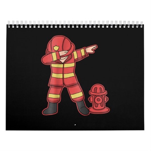 Firefighter Gift | De brandweerman in de Man Kalender (Hoes)