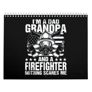 Firefighter Gift Ik ben een opa brandweerman Kalender