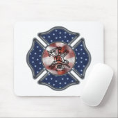 Firefighter Gift Mousepad Muismat (Met muis)