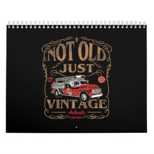 Firefighter Gift   Oude  brandweerman Kalender