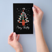 Firefighter Gift | Vroege kerstbrandweerman Flyer (Hand)