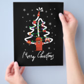 Firefighter Gift | Vroege kerstbrandweerman Flyer (Hand)