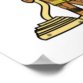 Firefighter Girl Poster (Hoek)