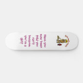 Firefighter Girl Skateboard (Horizontaal)