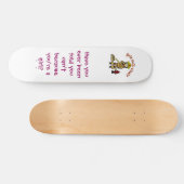 Firefighter Girl Skateboard (Horizontaal)