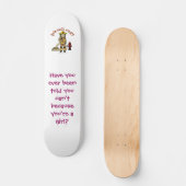 Firefighter Girl Skateboard (Voorkant)