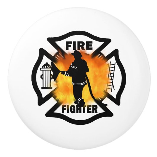 Firefighter Handline     Keramische Knop (Voorkant)