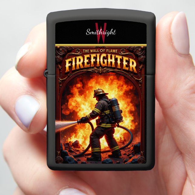 Firefighter Hero Wall of Flame Danger (In Hand)