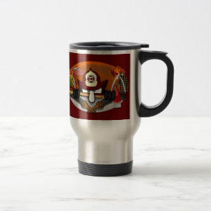 Firefighter Kilroy Travel Mug Reisbeker