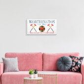 FIREFIGHTER Love Canvas Sign Afdruk (Insitu (Woonkamer))