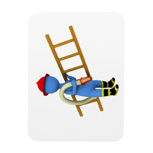 Firefighter Magneet (Verticaal)
