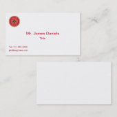 Firefighter Maltese Cross Rope Shield Universal Visitekaartje (Voorkant / Achterkant)