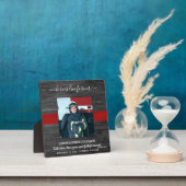 Firefighter Memorial Heroes Live Forever Foto Fotoplaat (Insitu)