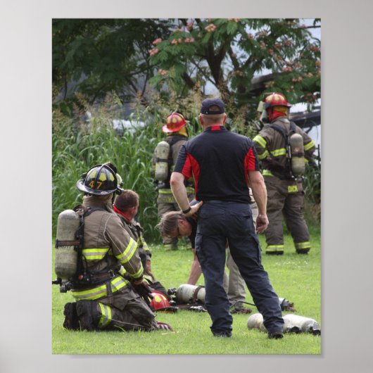 Firefighter Poster (Voorkant)