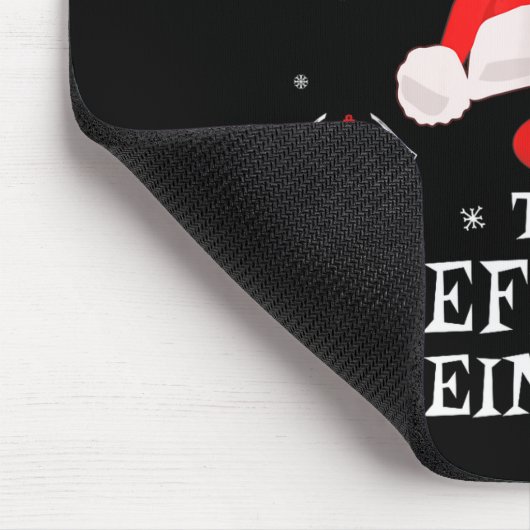 Firefighter Reindeer Family Matching Christmas Pjs Muismat (Hoek)