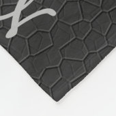 Firefighter Retirement Gift Thin Red Line Flag Fleece Deken (Hoek)