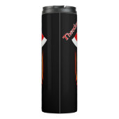 Firefighter Skull Maltese Cross Thermosbeker (Achterkant)