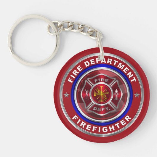 Firefighter Sleutelhanger (Voorkant)