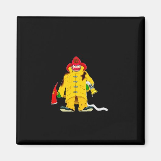 Firefighter Smoke Alarms Dont Save Lives Magneet (Voorkant)