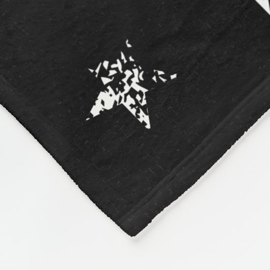 Firefighter Styling American Flag Full Custom Fleece Deken (Hoek)