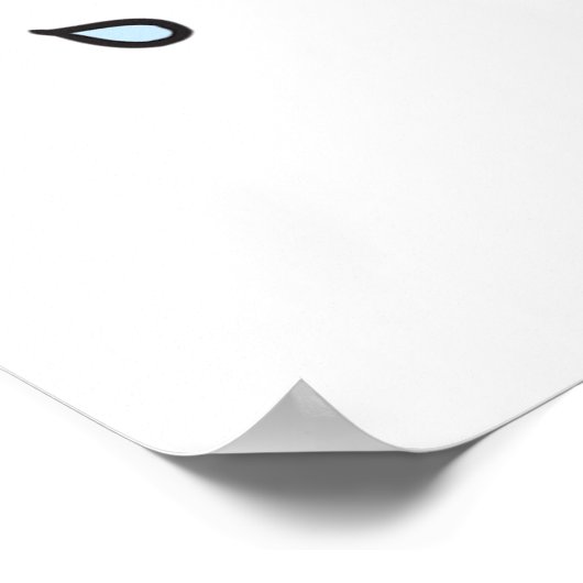 Firefighter Turkey with Hose Poster (Hoek)