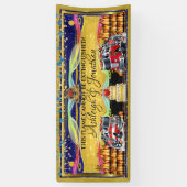 Firefighter Wedding Spandoek (Verticaal)