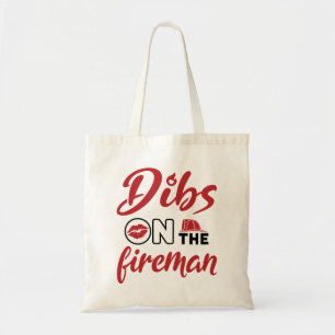 Firefighter Wife overlijdt op Fireman Koelbox Tote Bag