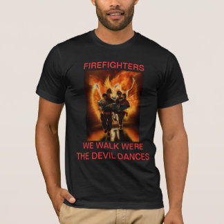 FIREFIGHTERS BEWAREN LEVEN T-SHIRT