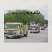 Firefighter's Celebration Briefkaart (Voorkant)