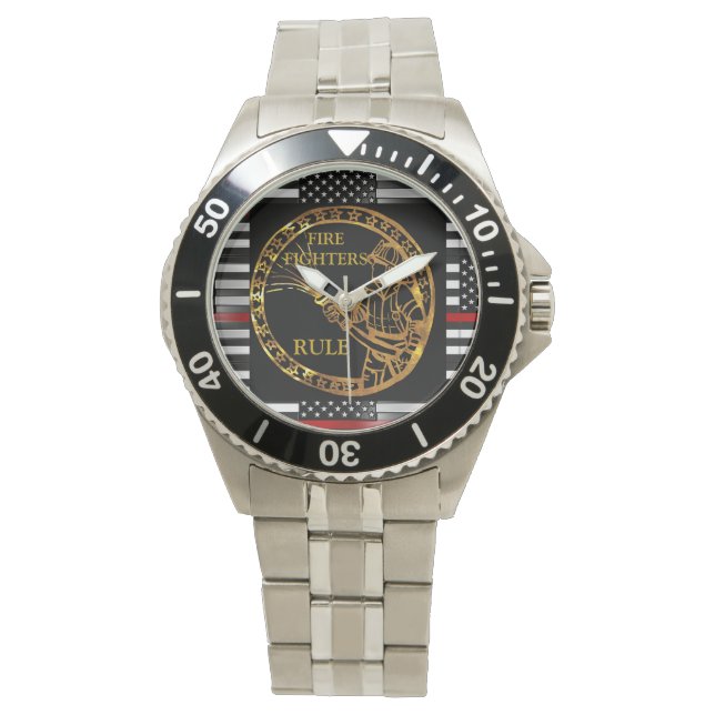 FIREFIGHTERS HORLOGE (Voorkant)