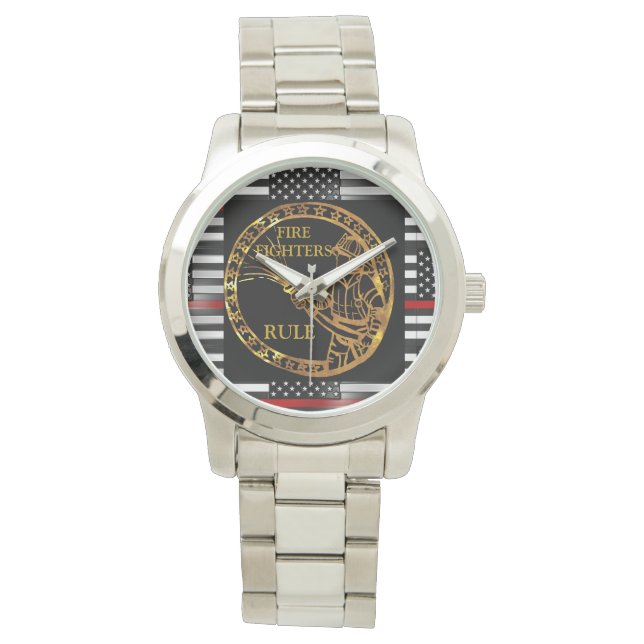 FIREFIGHTERS HORLOGE (Voorkant)