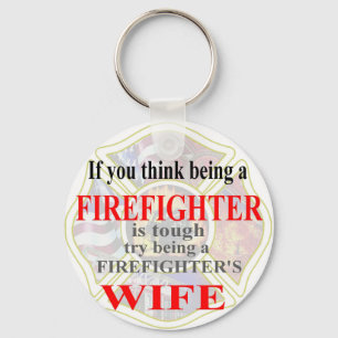 FIREFIGHTERS WIFE- SLEUTELHANGER