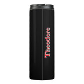  Firefighting Saved Me Slogan Thermosbeker (Achterkant)