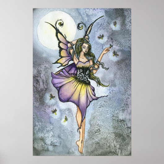 Fireflies Art Print van Ashley Thieszen (Voorkant)