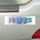 FireFlies Bumpersticker (Op auto)