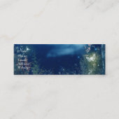 Fireflies cartes de visite maigres (Dos)