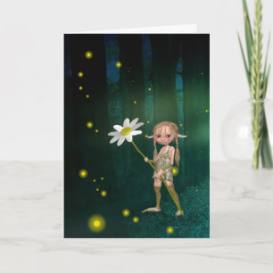 FIREFLIES D'ÂGE 5 ET CARTES D'ANNIVERSAIRE ELF