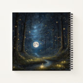 Fireflies enchantées & Journal de couverture rigid (Dos)