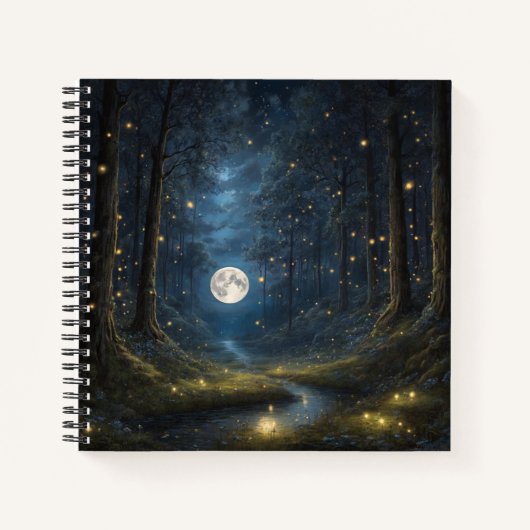 Fireflies enchantées & Journal de couverture rigid (Devant)