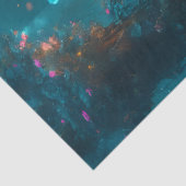 Fireflies Forest Tissue Paper Tissuepapier (Detail)