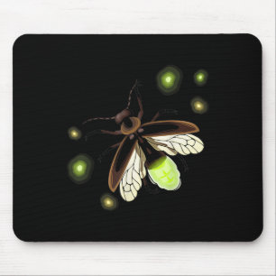 Fireflies Natuurlijke Camping Insect Muismat
