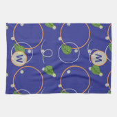 Fireflies sur l'eau serviette de cuisine (Horizontal)
