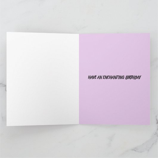 FIREFLITEIT LIGHTENT BUGS BIRTHDAY big KAART (Binnen)