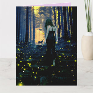 FIREFLITEIT LIGHTENT BUGS BIRTHDAY big KAART