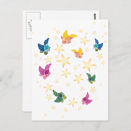 FIREFLITS BRIEFKAART (Voorkant / Achterkant)