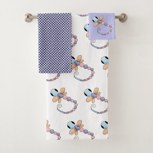 Firefly Bath Towel Set Bad Handdoek (Insitu)