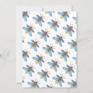 Firefly (blanc) - Carte de voeux