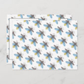 Firefly (blanc) - Carte postale (Devant / Derrière)