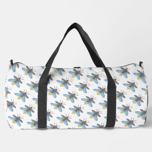 Firefly (blanc) - Sac de sport (Recto)